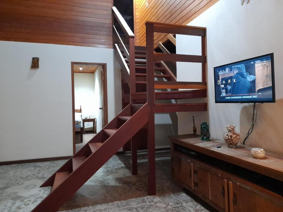 Chale Com Agua De Nascente E Com Vista Panoramica Villa Lumiar Bagian luar foto