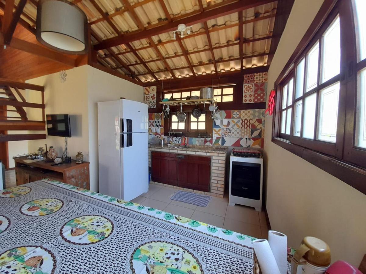 Chale Com Agua De Nascente E Com Vista Panoramica Villa Lumiar Bagian luar foto